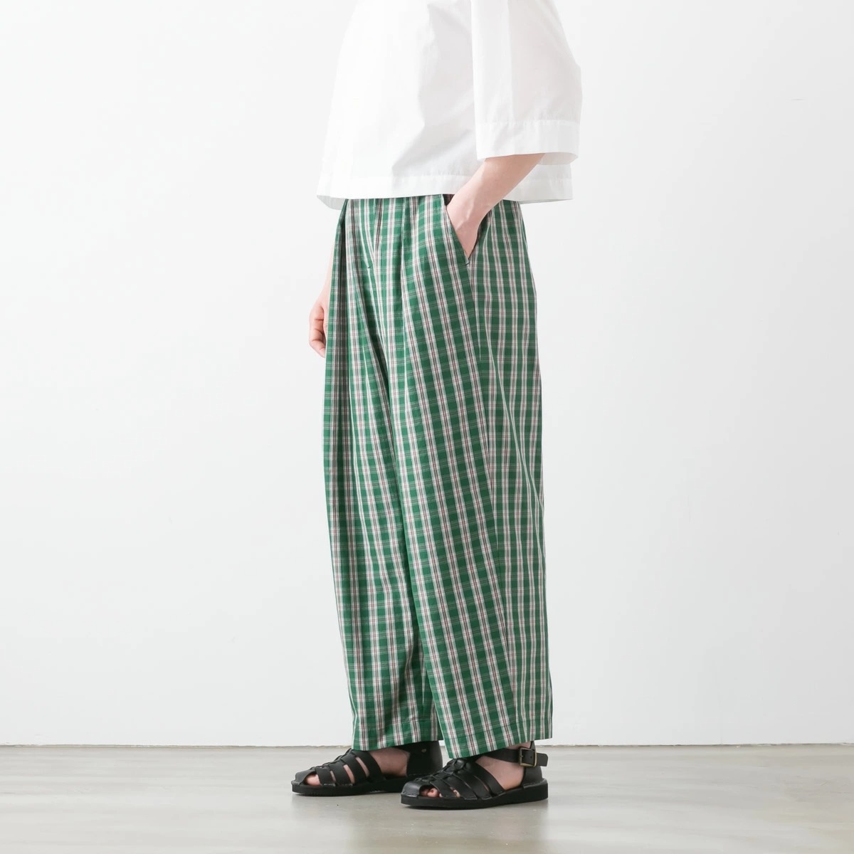 nicholson ＆ nicholson ニコルソン アンド ニコルソン 2タック ワイド