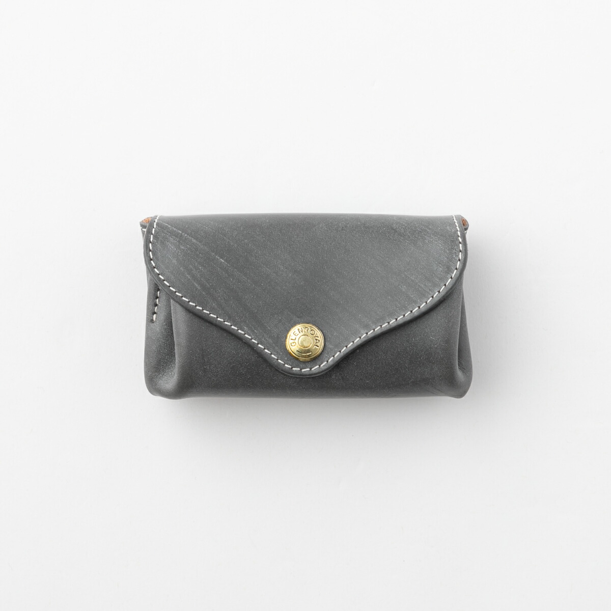 極美品　GLEN SMALL PURSE 限定バイカラー 遊び心と上品さが共存する季節限定カラー - ブライドルレザーの名門