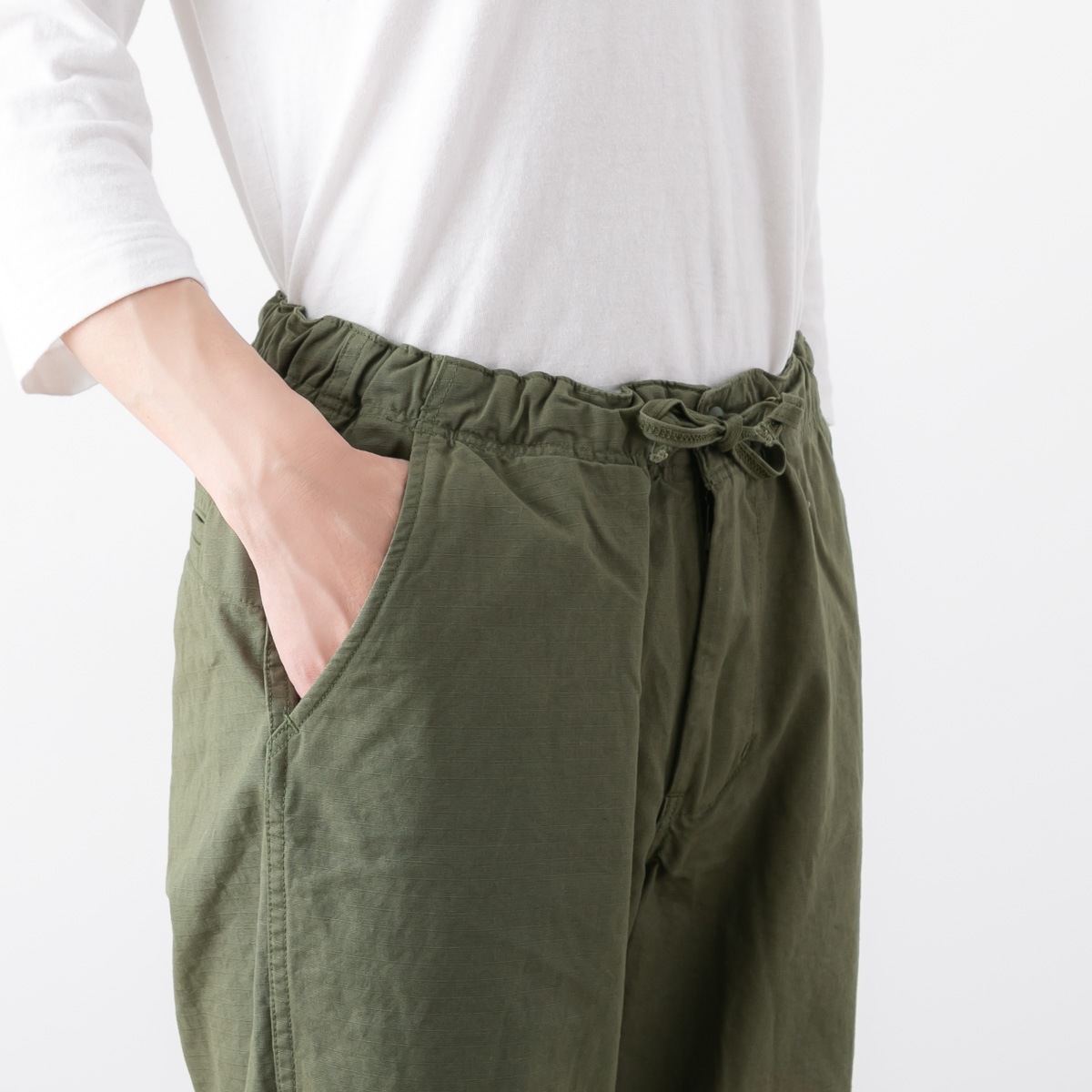 orSlow オアスロウ ユニセックス ニューヨーカー パンツ UNISEX NEW YORKER ARMY GREEN 1002-76