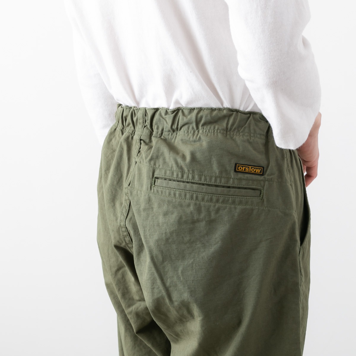 orSlow オアスロウ ユニセックス ニューヨーカー パンツ UNISEX NEW YORKER ARMY GREEN 1002-76