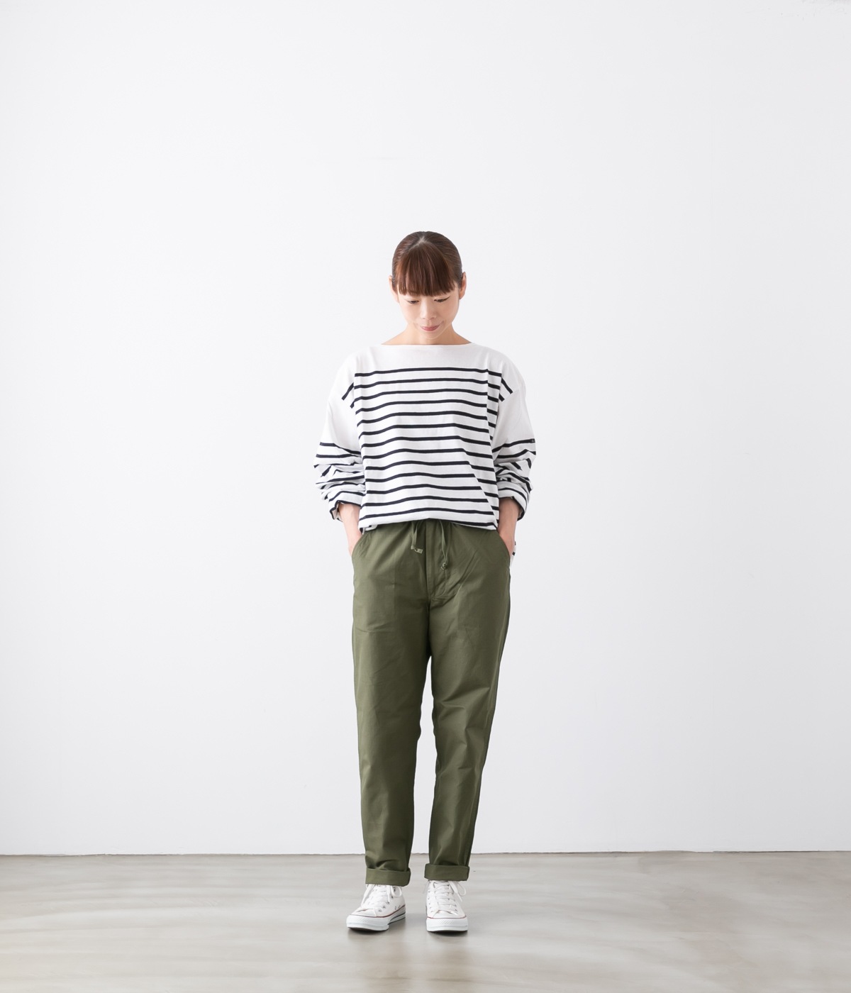 orSlow オアスロウ ユニセックス ニューヨーカー パンツ UNISEX NEW YORKER ARMY GREEN 1002-76