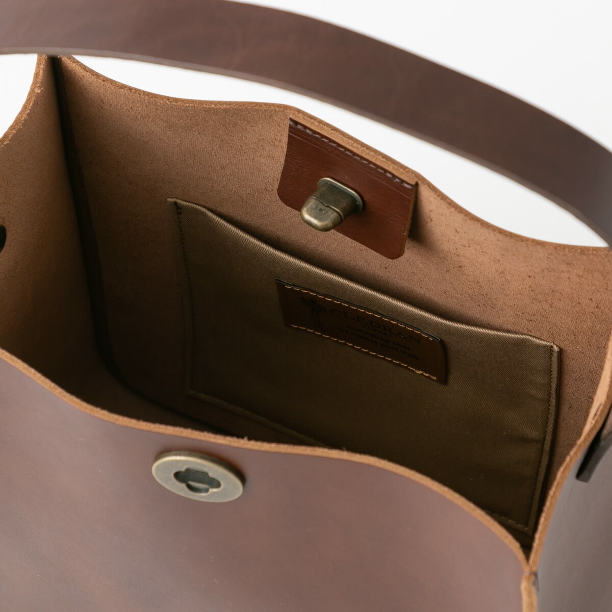 CLEDRAN クレドラン CINQ ONE HANDLE TOTE サンク ワンハンドル トートバッグ 2色 CL3600