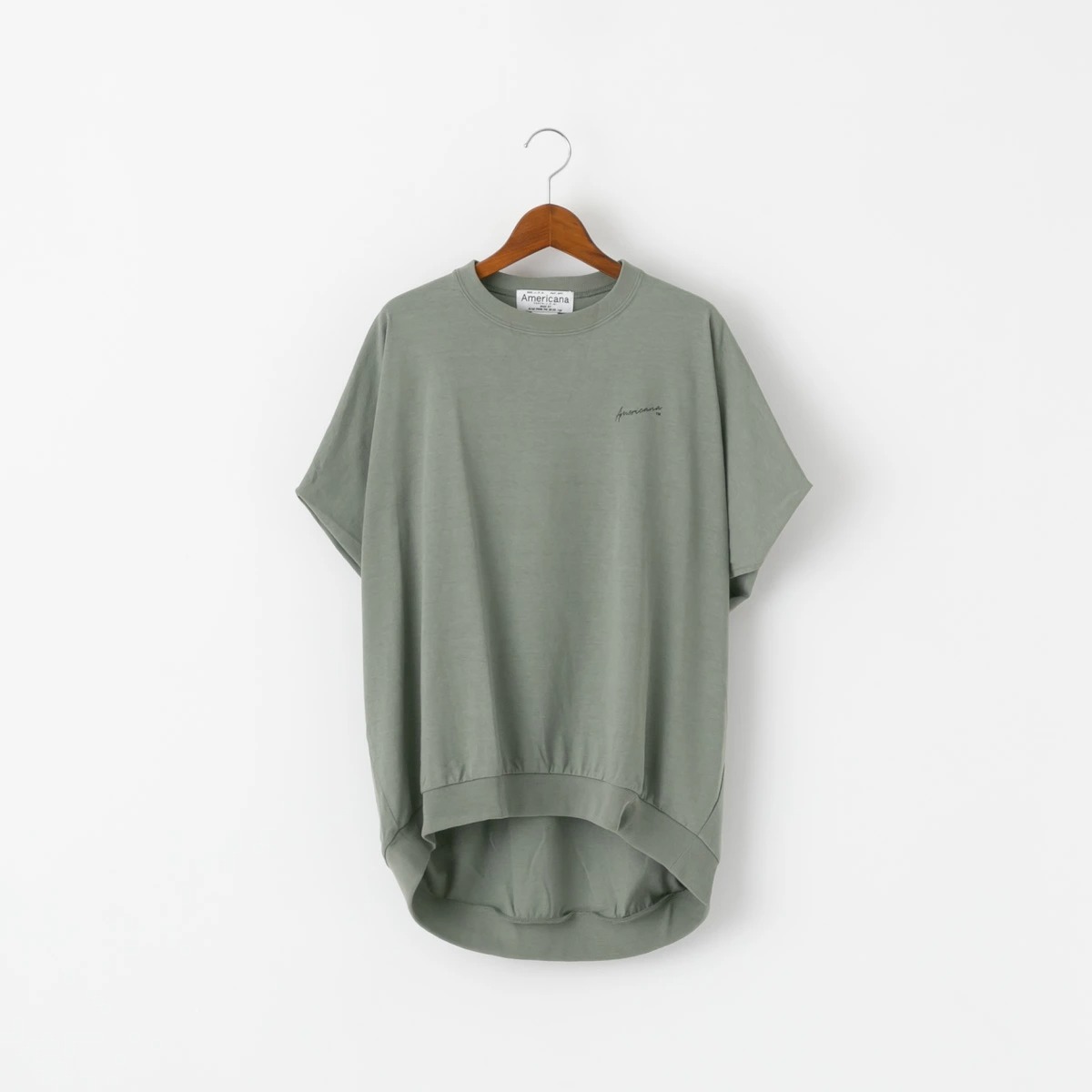 アメリカーナ コットンキュプラ 天竺ノースリーブ Tシャツ メール便OK Americana BRF-M-755A 春夏 カジュアル
