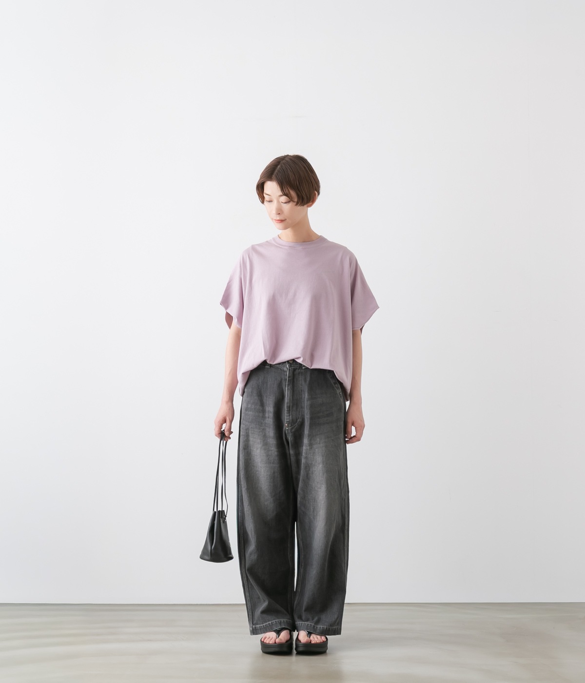 アメリカーナ コットンキュプラ 天竺ノースリーブ Tシャツ メール便OK Americana BRF-M-755A 春夏 カジュアル