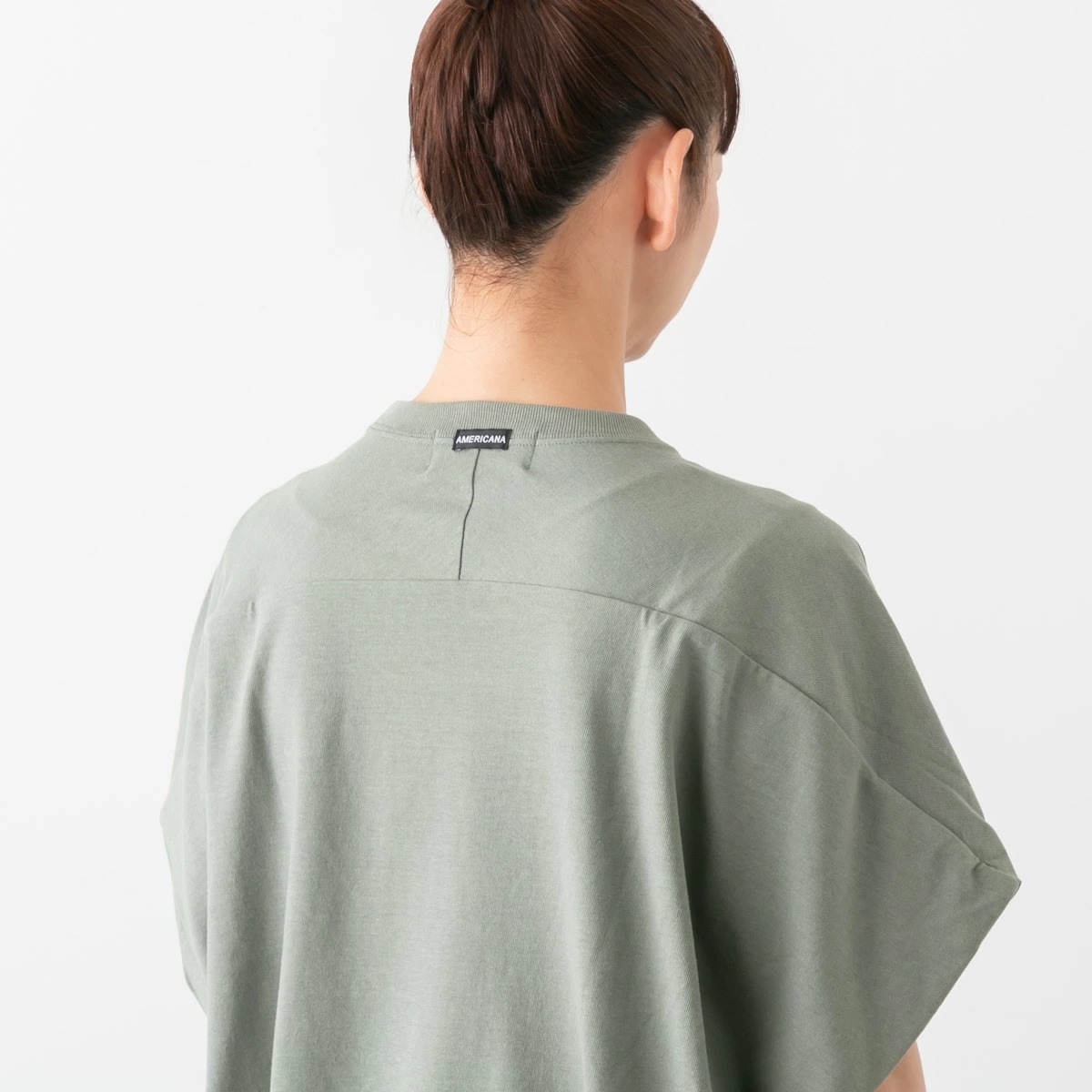 アメリカーナ コットンキュプラ 天竺ノースリーブ Tシャツ メール便OK Americana BRF-M-755A 春夏 カジュアル