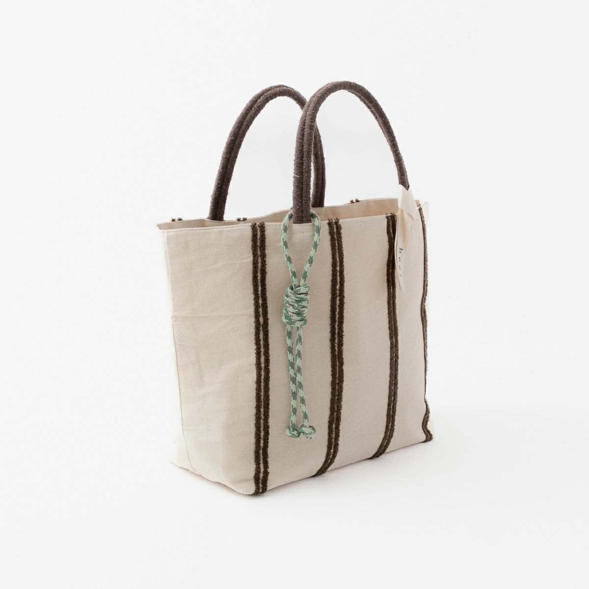 beej ビージ Loop Line Big Tote Bag ループライン ビッグ トートバッグ 2色 PWMI-IT-005
