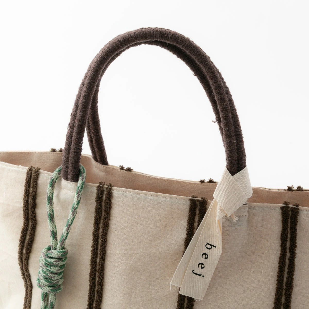 beej ビージ Loop Line Big Tote Bag ループライン ビッグ トートバッグ 2色 PWMI-IT-005