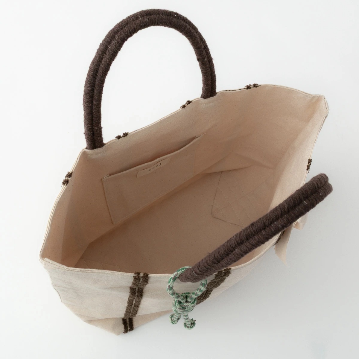 beej ビージ Loop Line Big Tote Bag ループライン ビッグ トートバッグ 2色 PWMI-IT-005