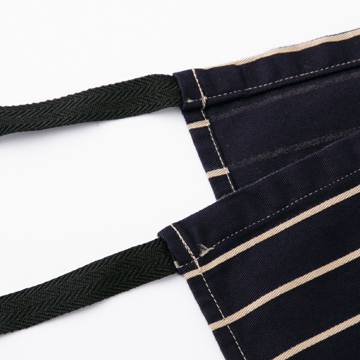 Yarmo エプロン　ブッチャーストライプ 年末に向け「Yarmo（ヤーモ）」の「ブッチャーストライプ