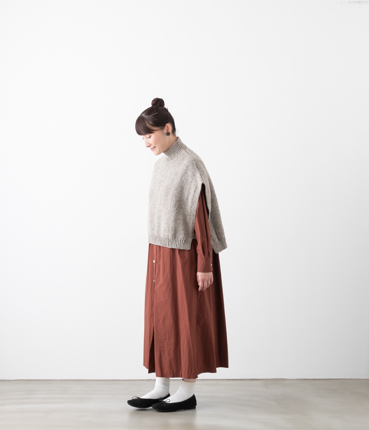 utilite ユティリテ ウール ニット ベスト 2色 UT311AWK11