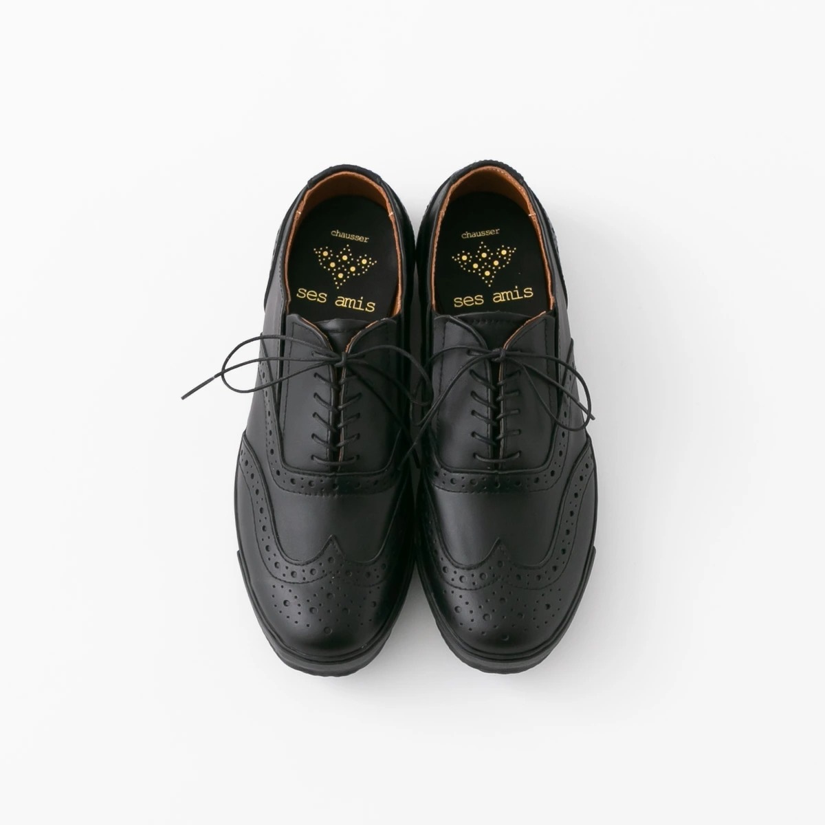 ses amis セザミ LEATHER SNEAKERS レザー スニーカー 2色 SA-01