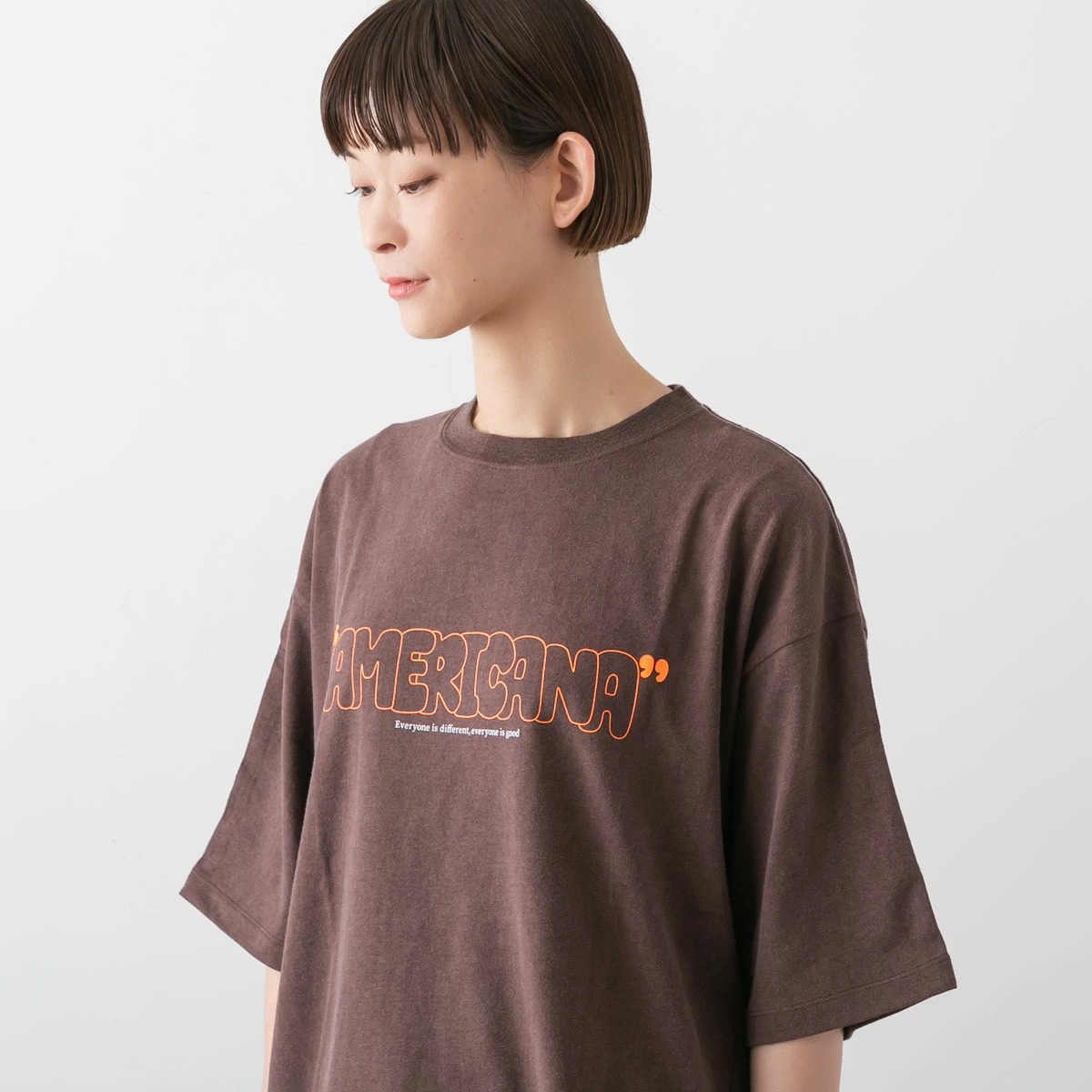Americana アメリカーナ プリント Tシャツ 3色 BRF-M-837A/1