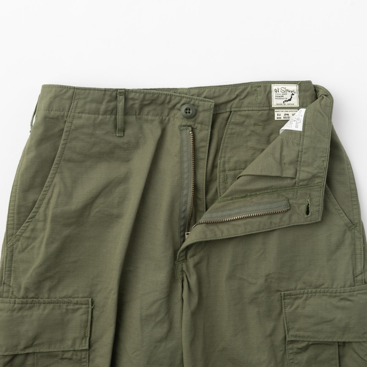 orSlow オアスロウ VINTAGE FIT 6P CARGO PANTS ヴィンテージフィット カーゴ パンツ V526ORIP