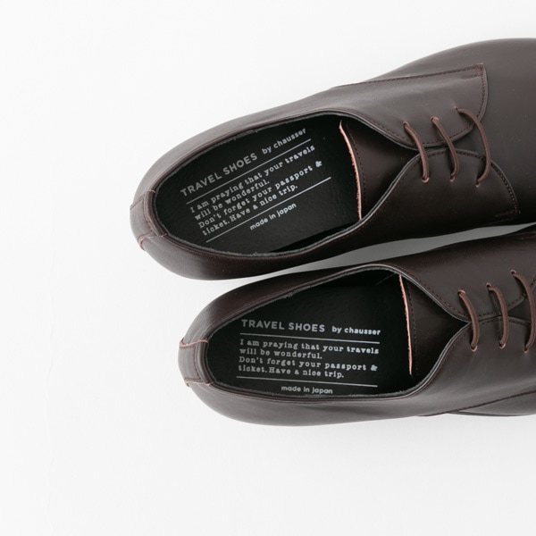 TRAVELSHOESbychausser トラベルシューズバイショセ プレーントゥ