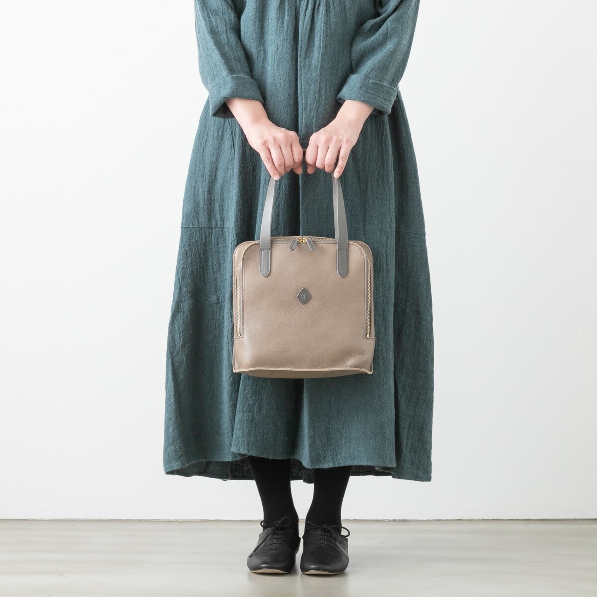 CLEDRAN クレドラン パピ フロントオープン ボストンバッグ PAPI FRONT OPEN BOSTON 2色 CL3462