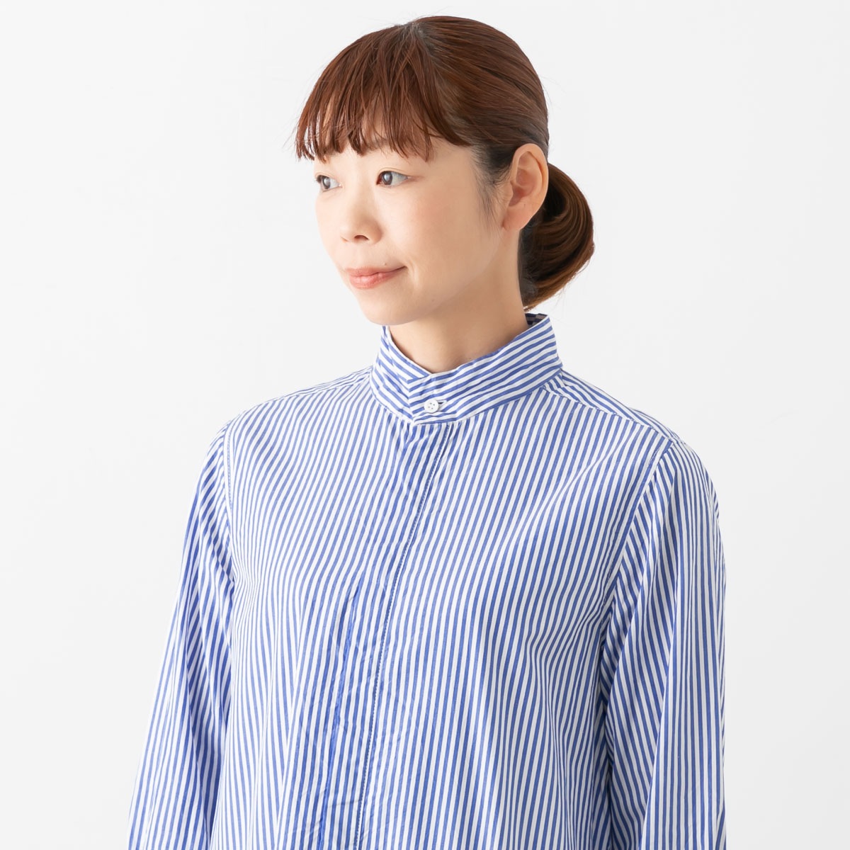 UNIVERSAL TISSU ユニヴァーサルティシュ コットンブロード ホスピタル ワンピース ストライプ 2色 UT220OP026