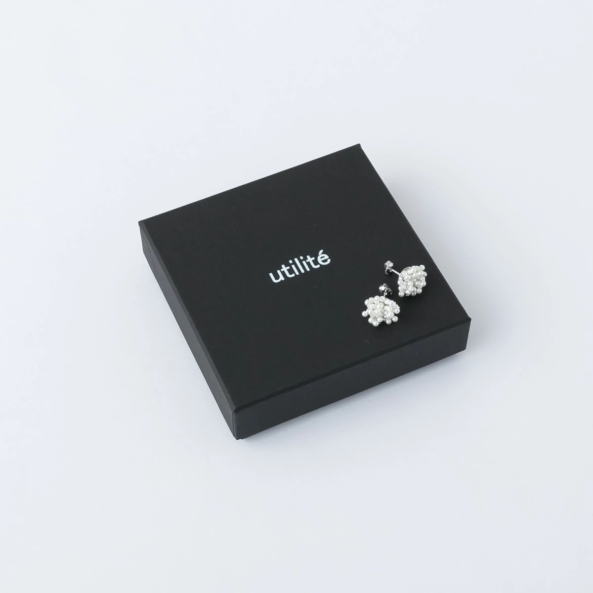 utilite ユティリテ ベビーパール ループピアス UT602AW91