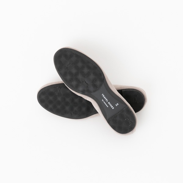 TRAVELSHOESbychausser トラベルシューズバイショセ スエード バレエ