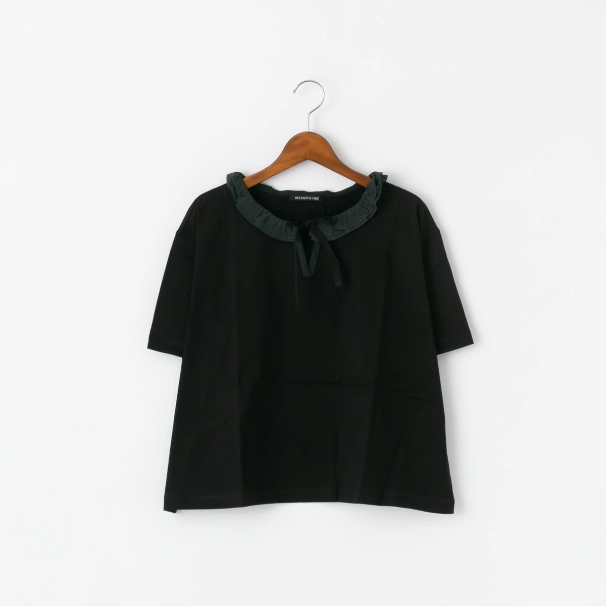 mizuiro ind ミズイロインド フリル襟 プルオーバー 3色 2-210100