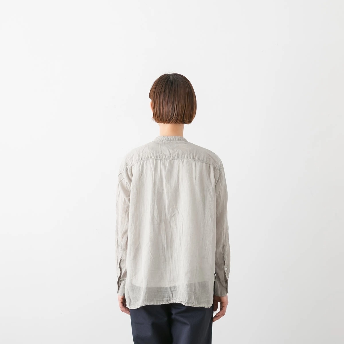 ARMEN アーメン UTILITY BANDED COLLAR SHIRT ユーティリティ バンドカラー シャツ 5色 INAM2641GD