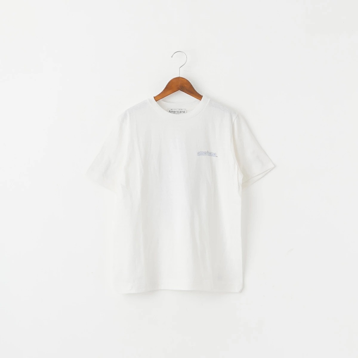 AMERICANA バックプリント Tシャツ ホワイト Americana アメリカーナ バックプリント Tシャツ 4色 BRF-847A/3