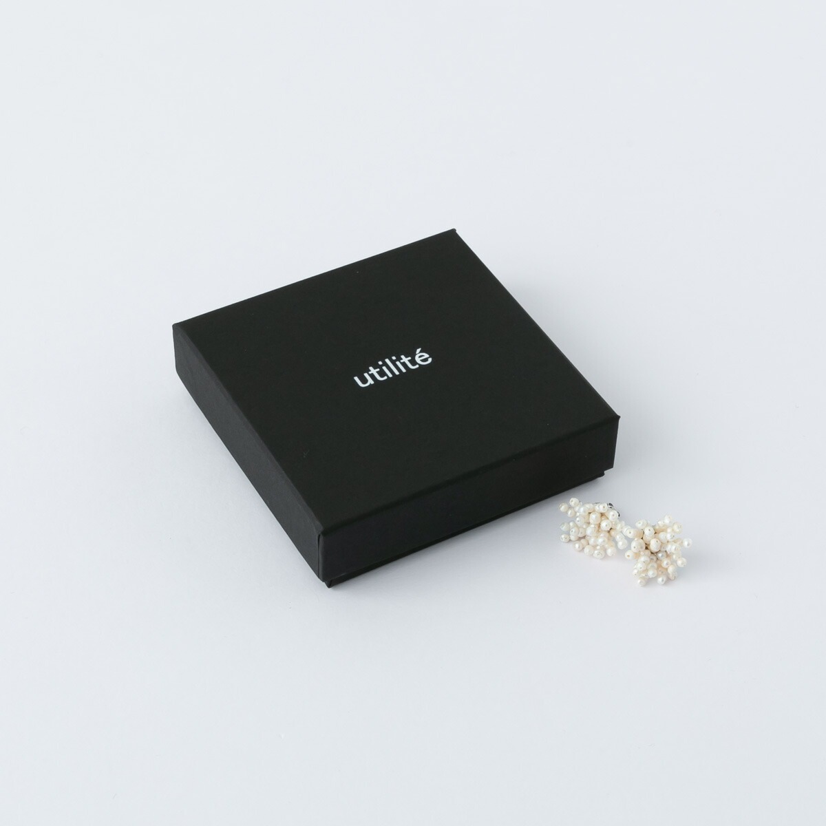 utilite ユティリテ 淡水パール フラワーピアス UT307SS93