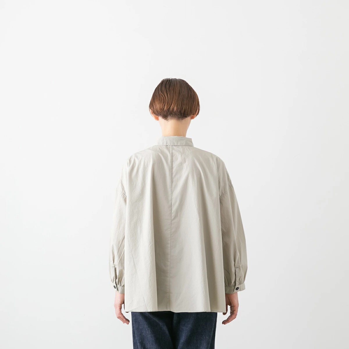D.M.G Brocante ドミンゴ ブロカント 50sブロード セルクル シャツ 4色 36-334X