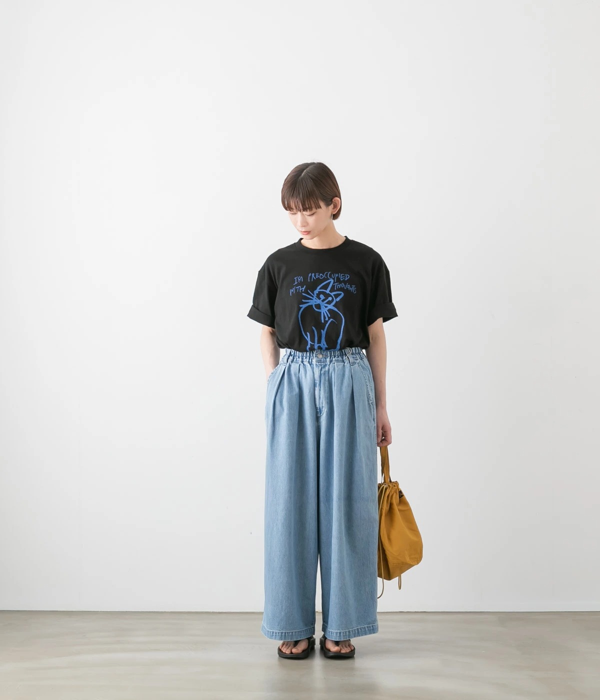 HARVESTY ハーベスティ プリント Tシャツ 2種 A52610 CAT A52611 UNCLE