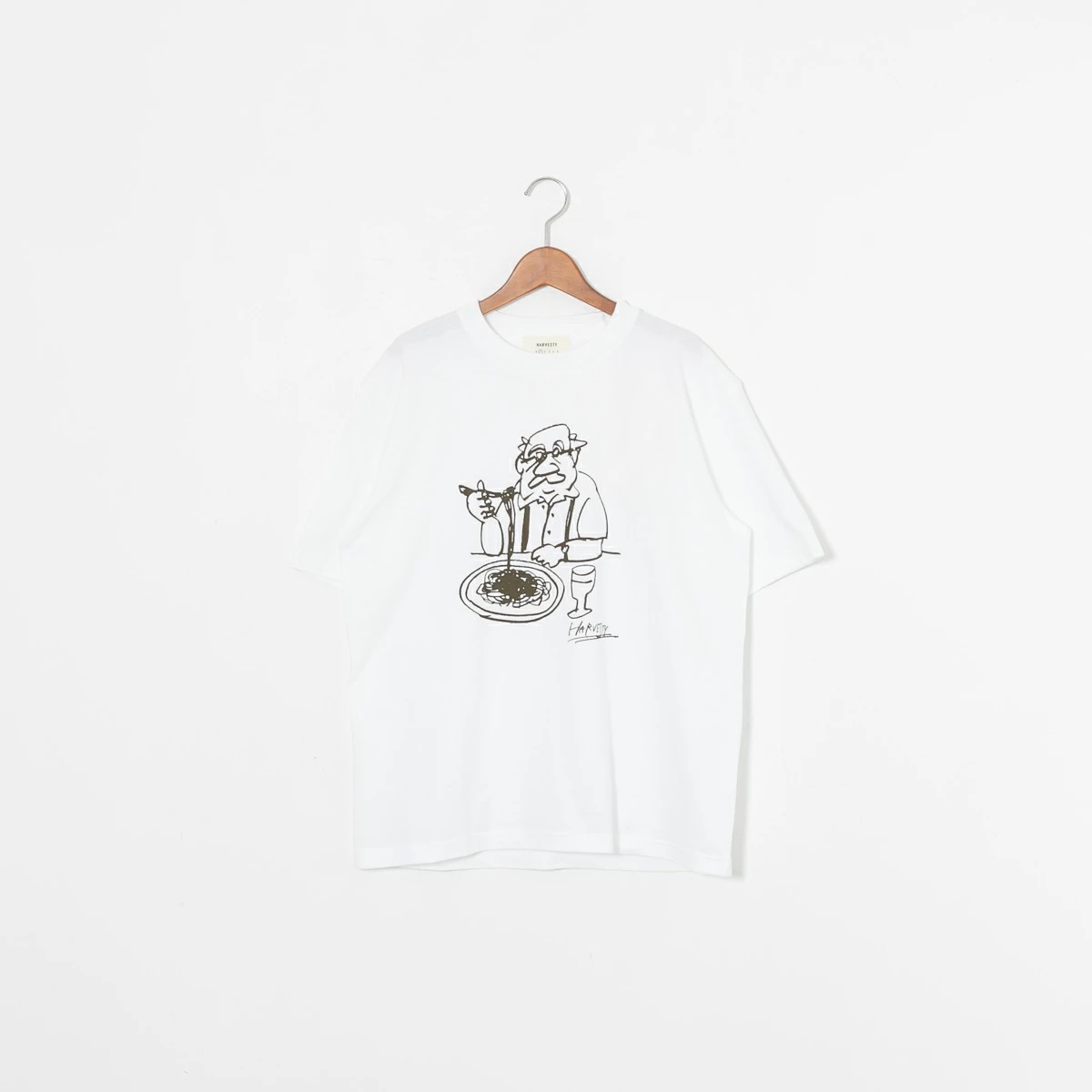 HARVESTY ハーベスティ プリント Tシャツ 2種 A52610 CAT A52611 UNCLE