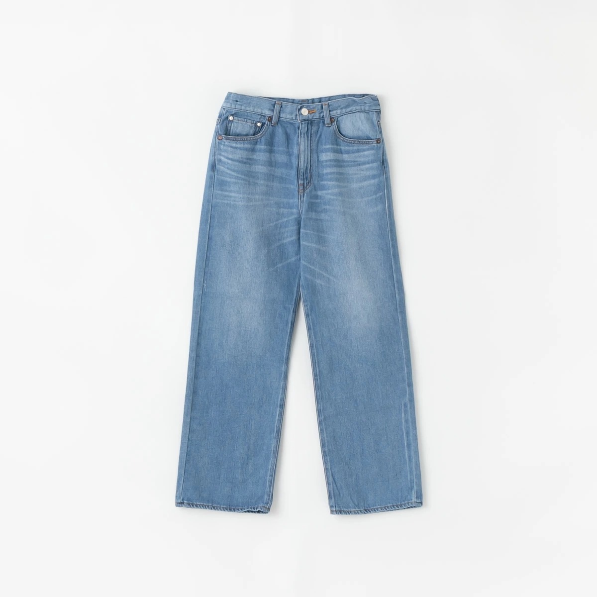 caqu サキュウ 80`s Linen sagging baggy 綿麻 サギング バギー 3色 34239