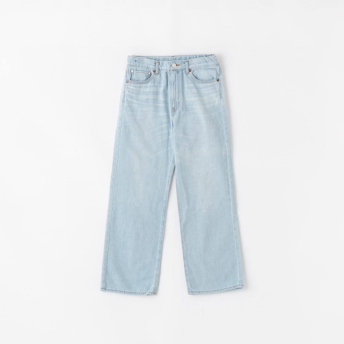 caqu サキュウ 80`s Linen sagging baggy 綿麻 サギング バギー 3色 34239