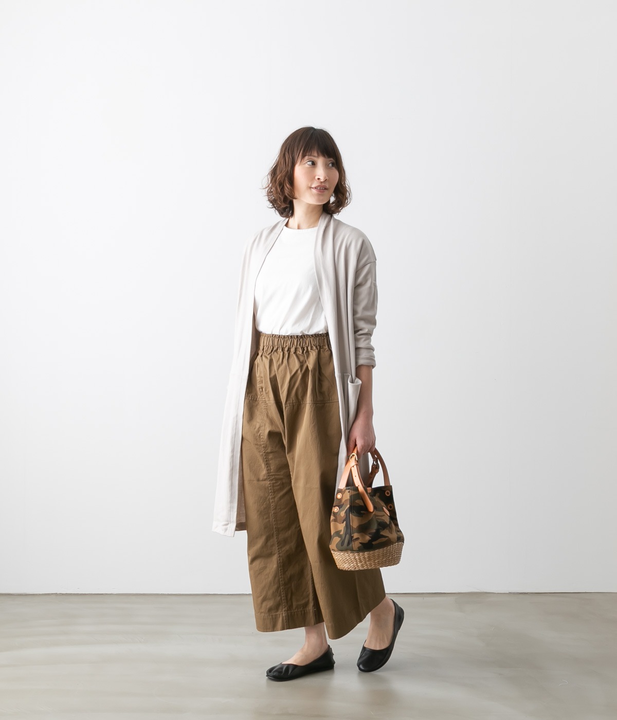 TRAVAIL MANUEL トラバイユ マニュアル コンパクト チノ シャムパンツ