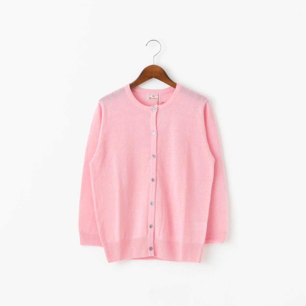 maomade マオメイド UVカット リネン クルーネック カーディガン 10色