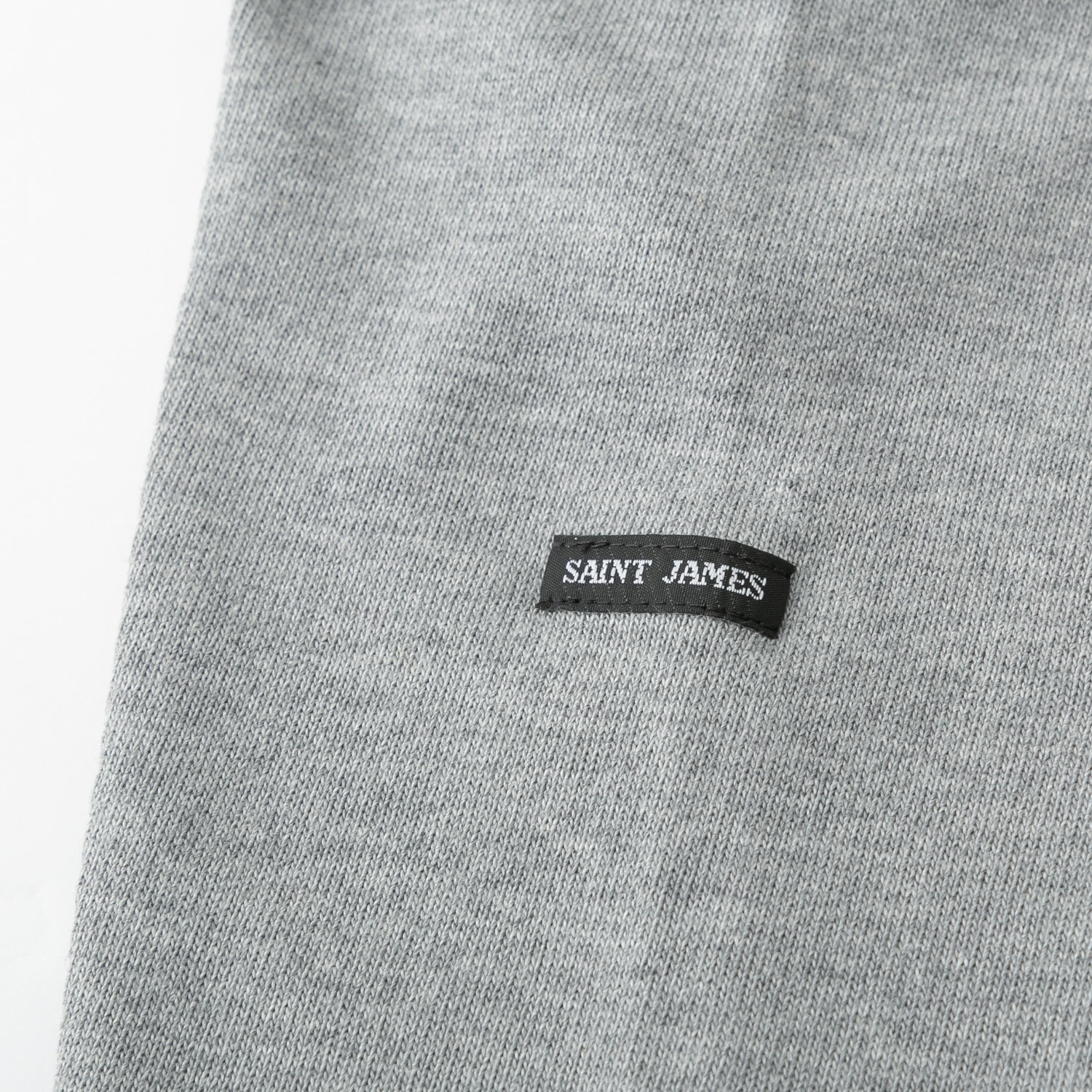 SAINT JAMES セントジェームス OUESSANT ウエッソン 長袖 無地 エルボーパッチ付き　ボートネックカットソー 13JC OUES.COUD.U