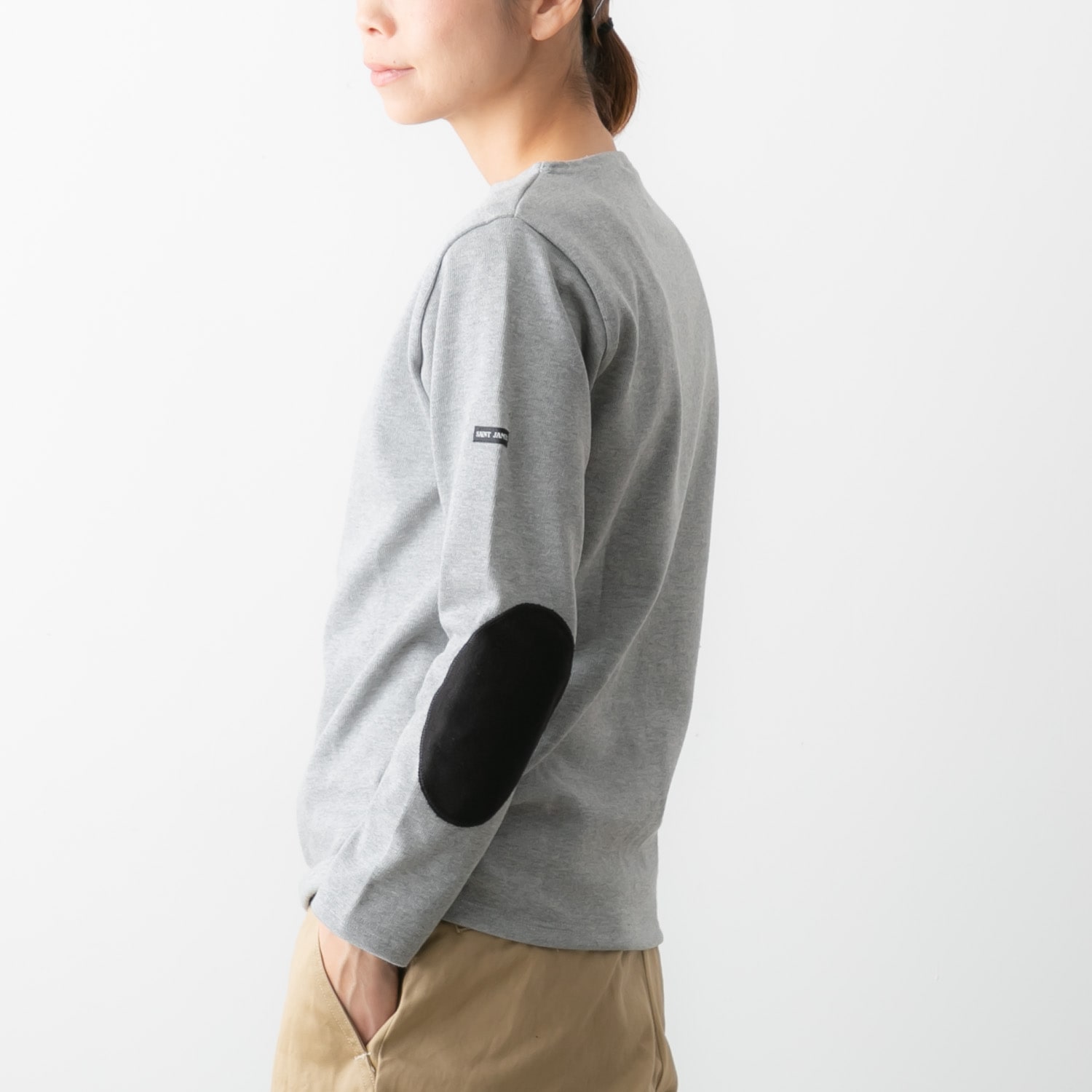 SAINT JAMES セントジェームス OUESSANT ウエッソン 長袖 無地