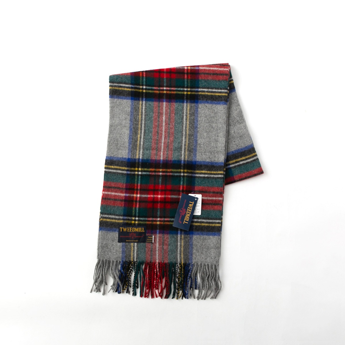 TWEEDMILL ツイードミル 大判 ウール ストール 70-190