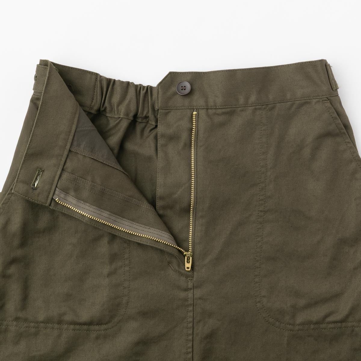 SARAHWEAR サラウェア Cotton Twill A-line Skirt コットン ツイル Aライン スカート C21854