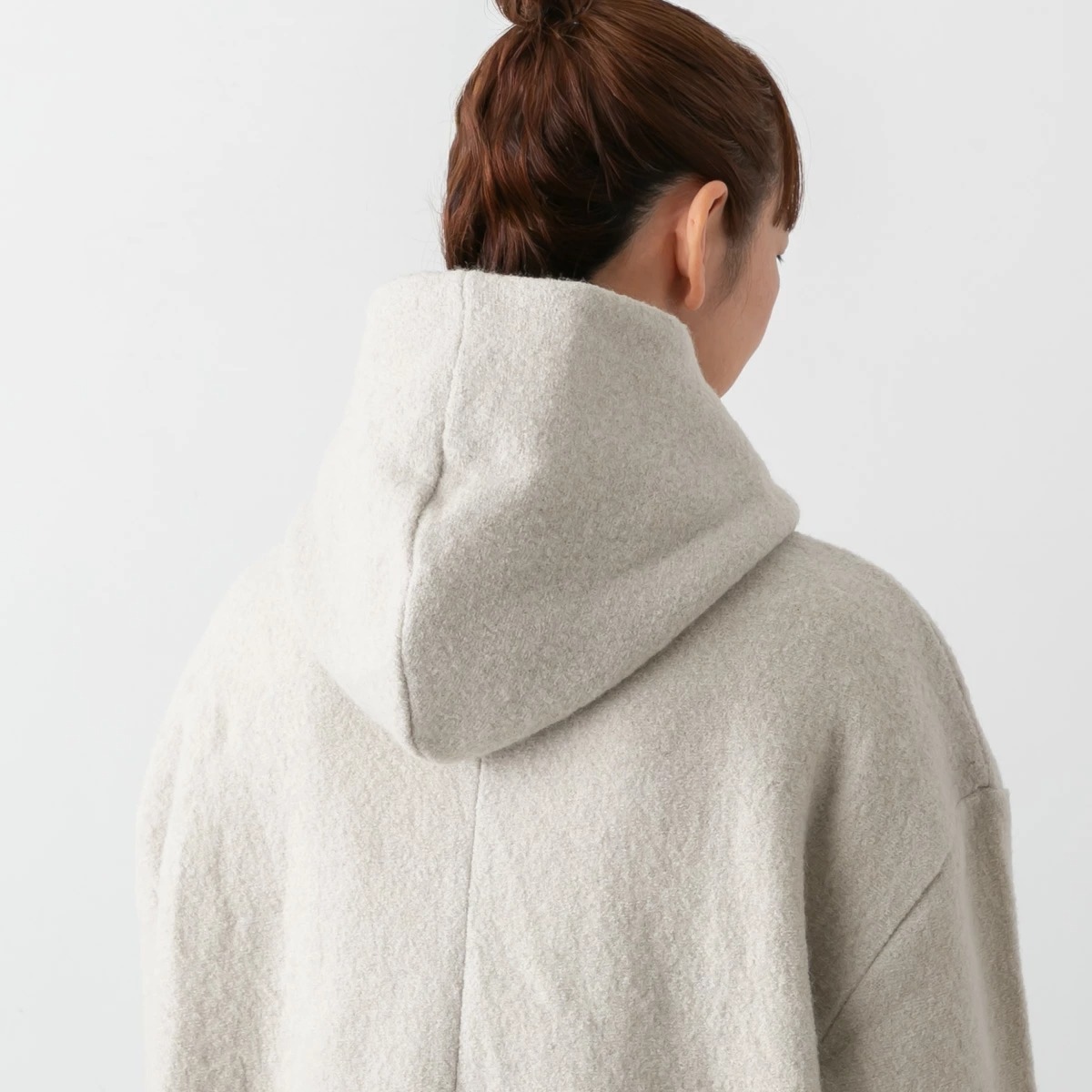 maomade マオメイド 圧縮ウール ダブルボタン ロング丈コート 4色 541128