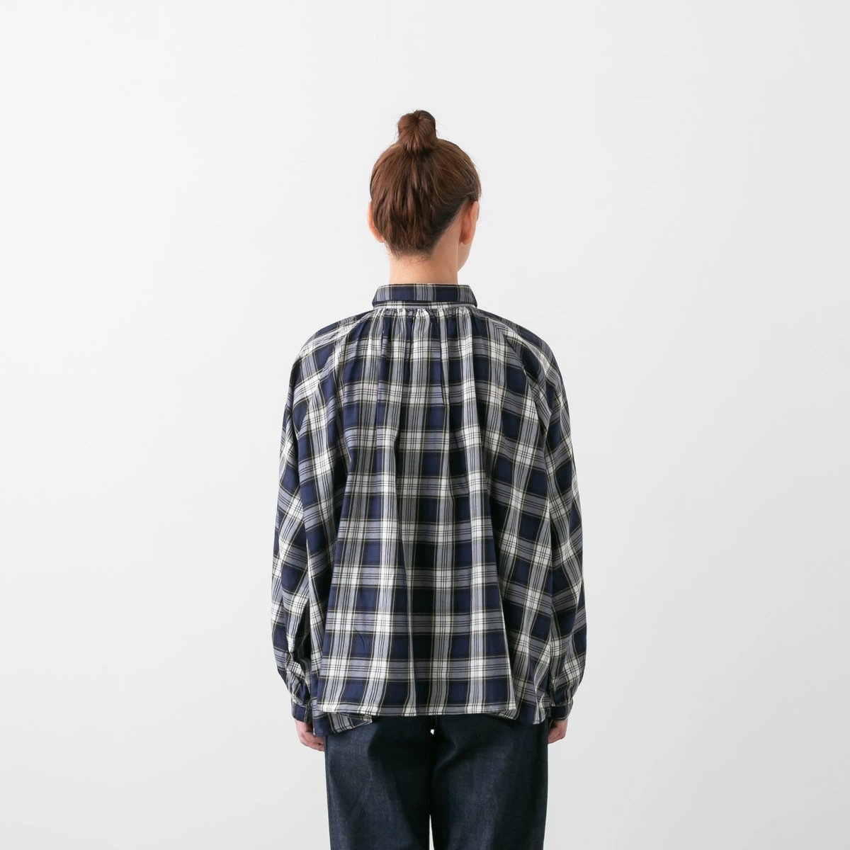 D.M.G Brocante ドミンゴ ブロカント 60sビエラチェック グランロンシャツ 2色 36-332Z