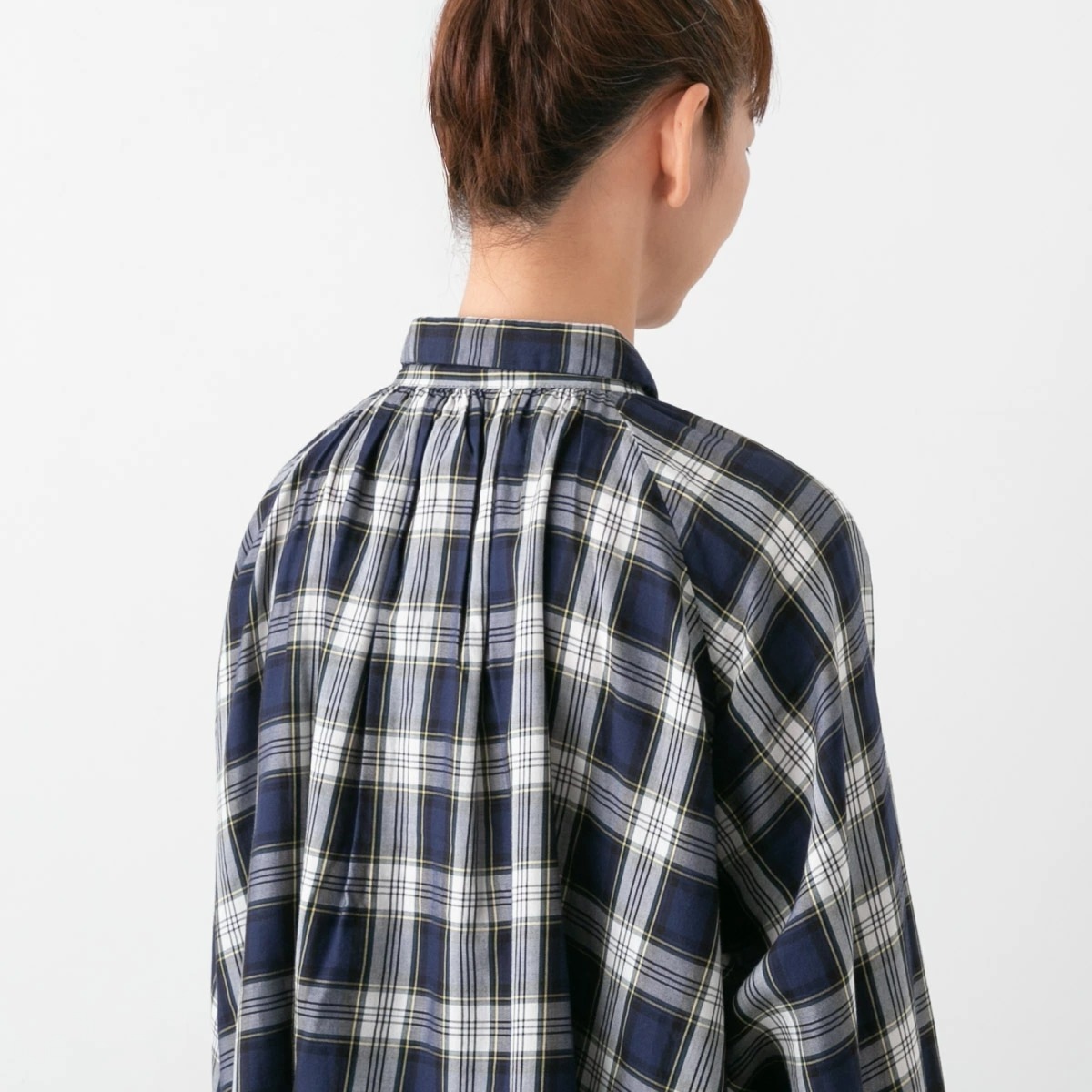 D.M.G Brocante ドミンゴ ブロカント 60sビエラチェック グランロンシャツ 2色 36-332Z