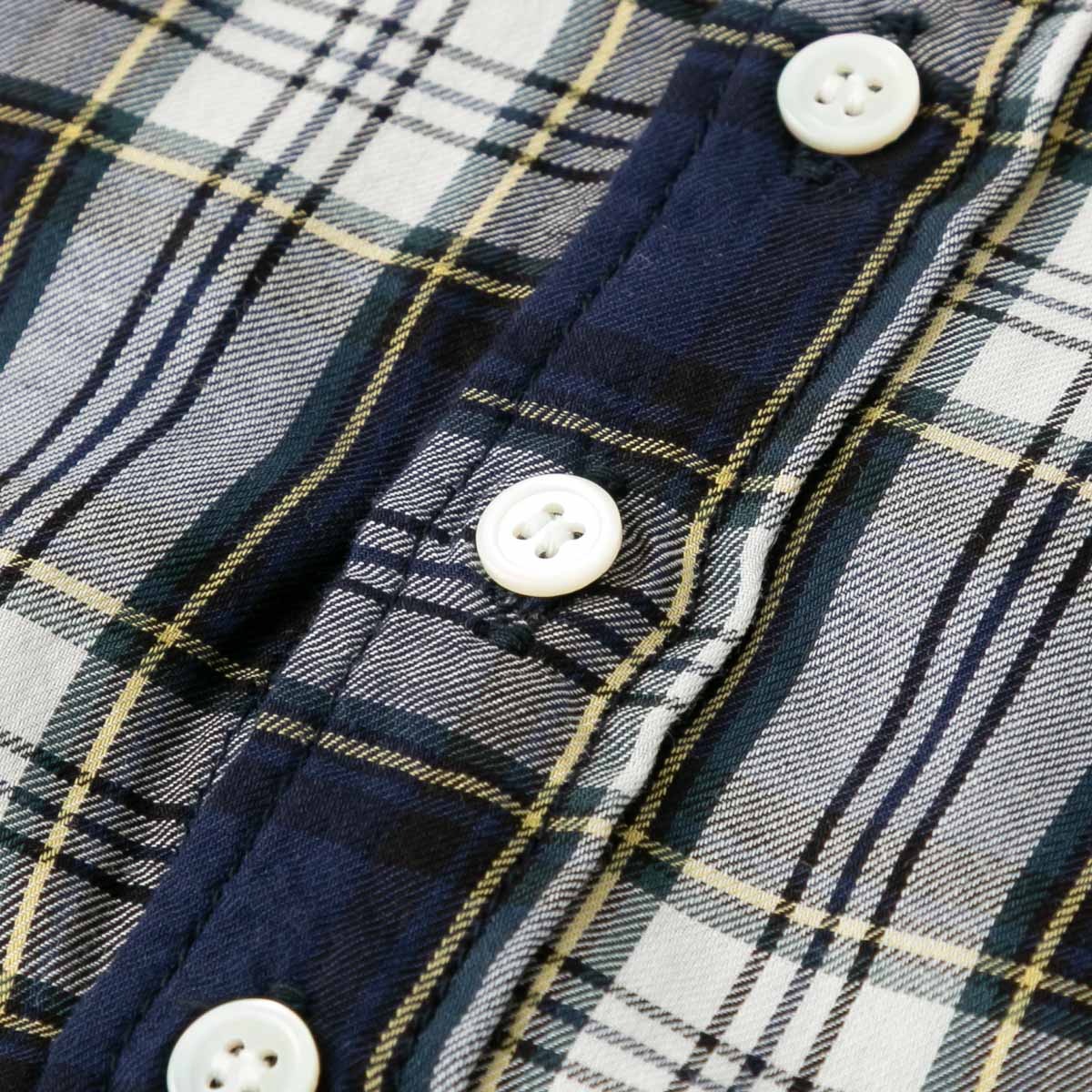 D.M.G Brocante ドミンゴ ブロカント 60sビエラチェック グランロンシャツ 2色 36-332Z