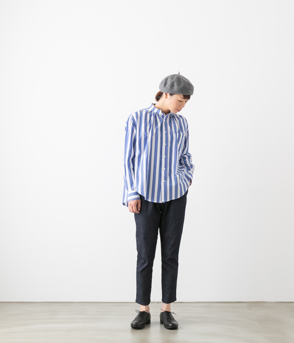 TRAVAIL MANUEL トラバイユ マニュアル ペグパンツ TM5012