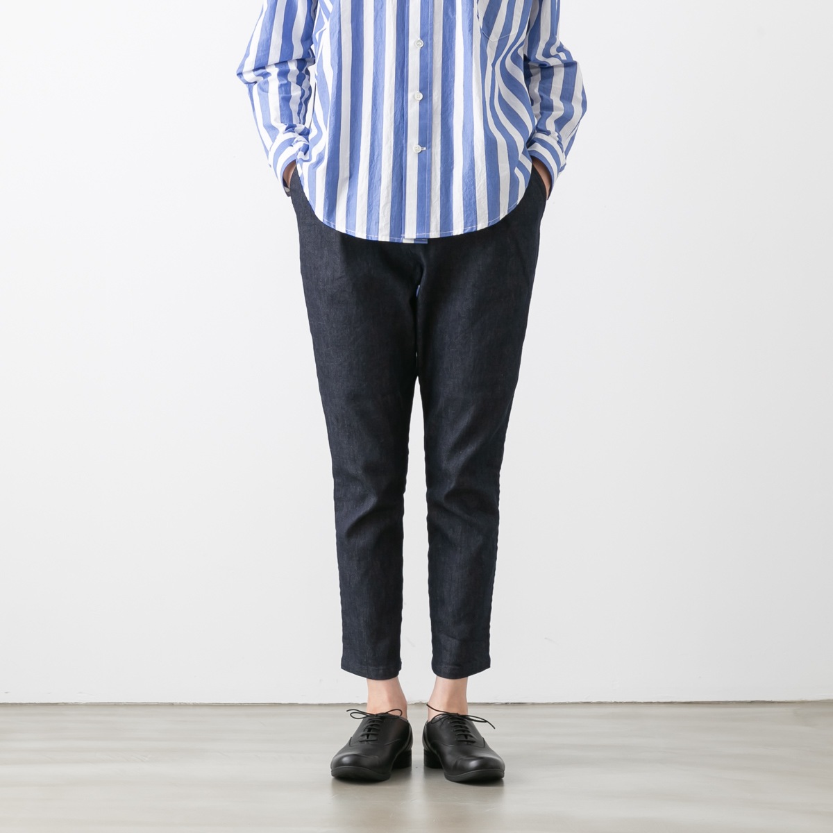 TRAVAIL MANUEL トラバイユ マニュアル ペグパンツ TM5012