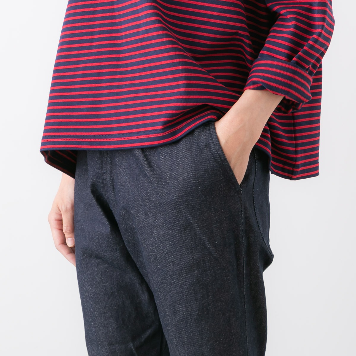 TRAVAIL MANUEL トラバイユ マニュアル ペグパンツ TM5012