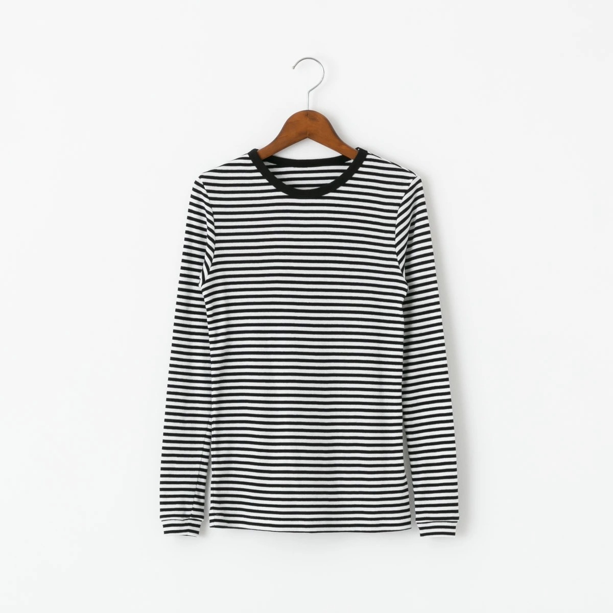 Cion シオン コットンテレコ ボーダーカットソー 2色 19-24252