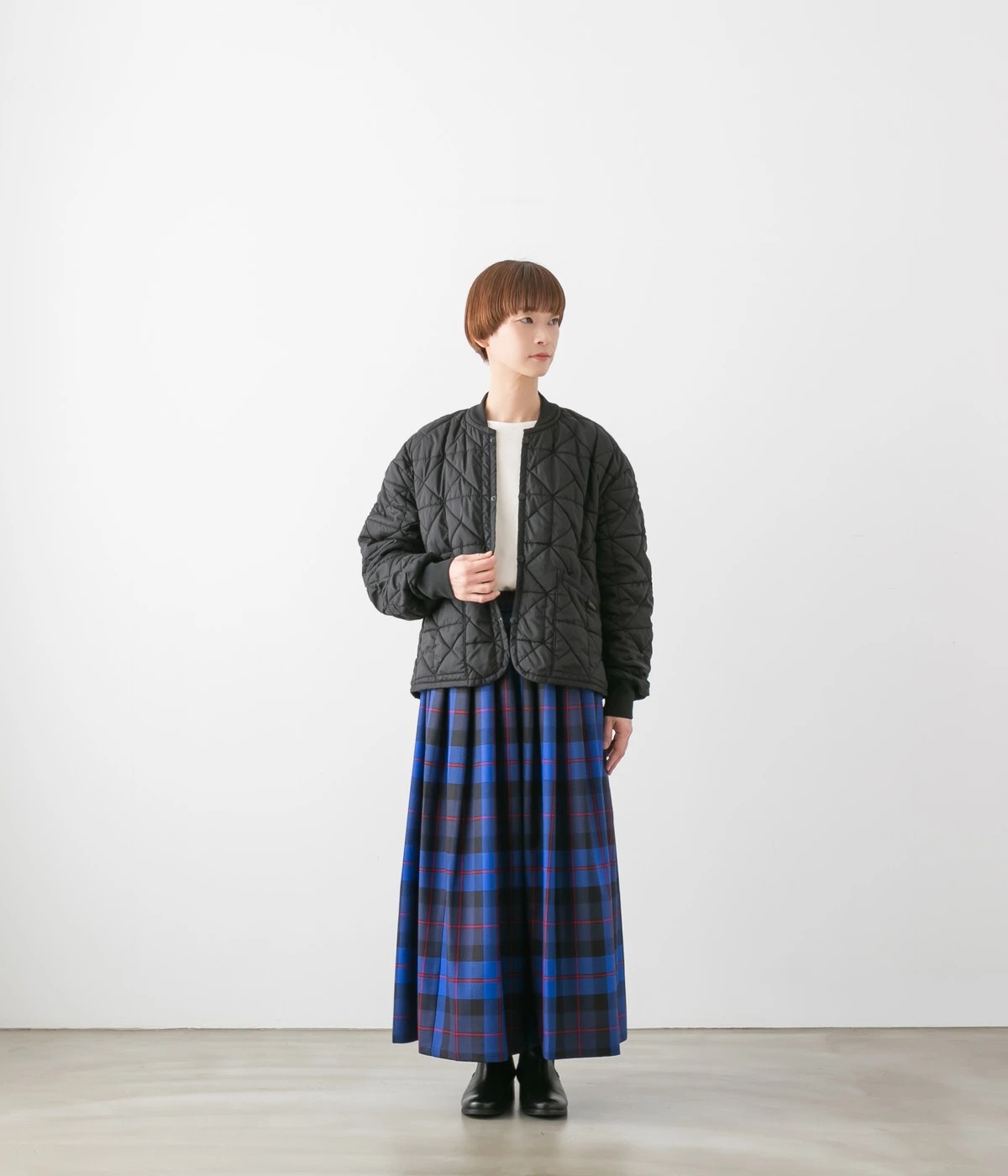 LAVENHAM ラベンハム ウォッシュド ボンバー ジャケット BLACK EDITION