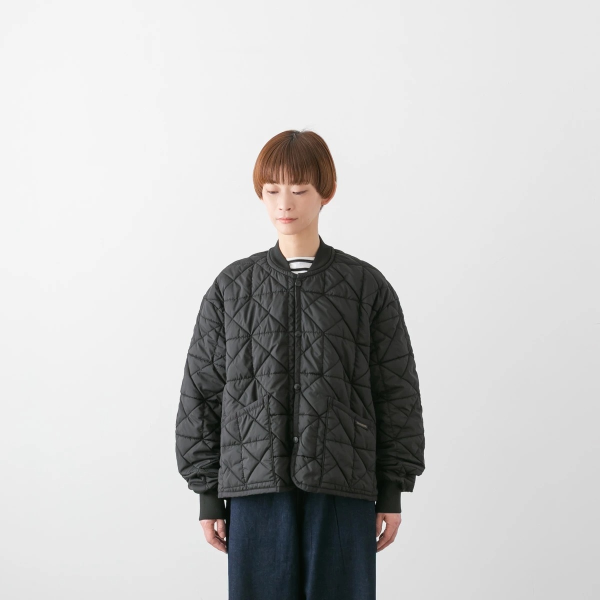 LAVENHAM ラベンハム ウォッシュド ボンバー ジャケット BLACK EDITION