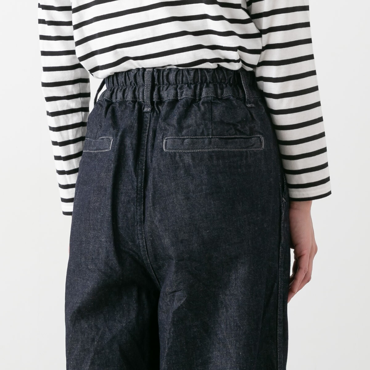 HARVESTY ハーベスティ DENIM NARROW CIRCUS PANTS / ONE WASH デニム