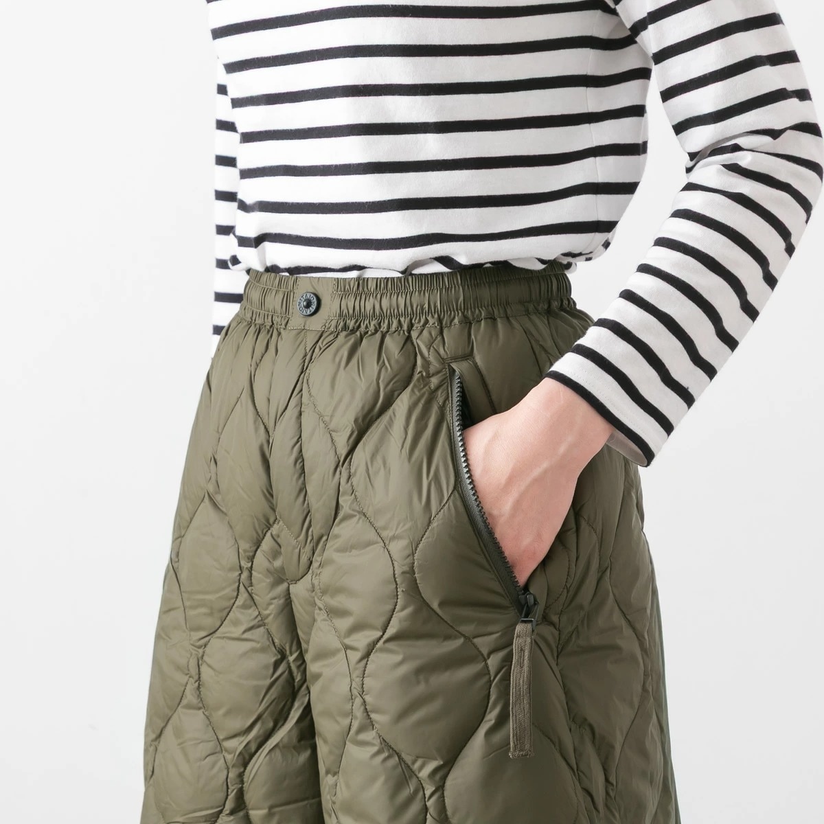 TAION タイオン ミリタリー スプリットダウン スカート ソフトシェル 2