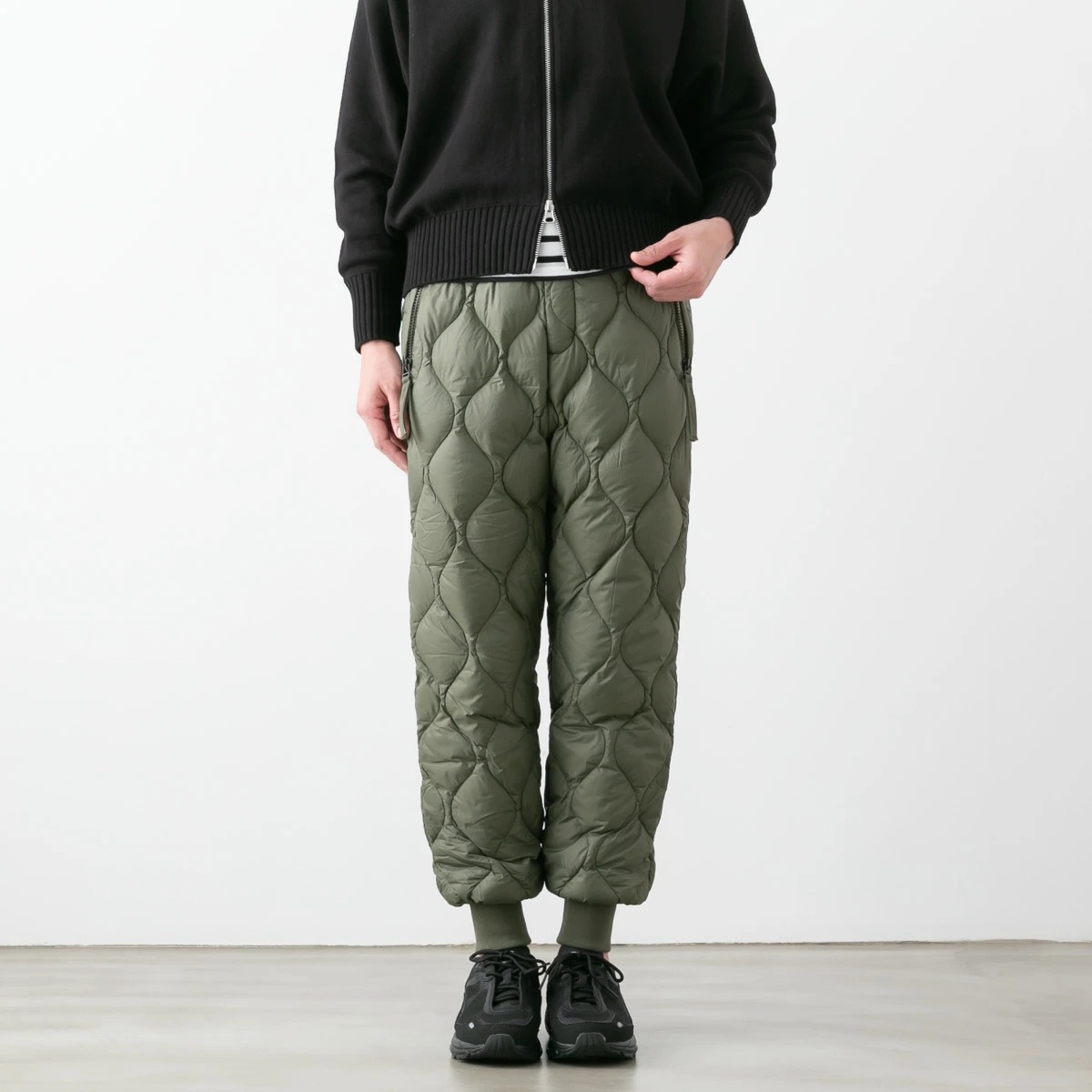 TAION タイオン ミリタリー ダウンパンツ ソフトシェル 3色 W131LSML-1